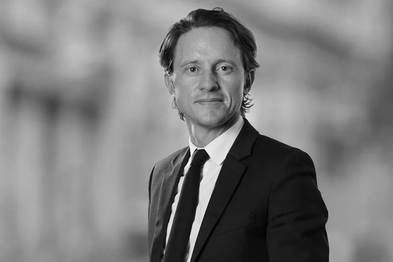 Portrait of Christophe von Krause in Business Attire